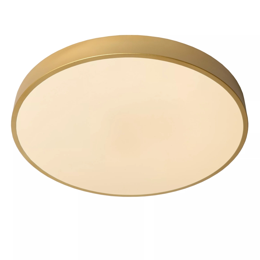 Lucide 79185/50/02 - LED Stmívatelné stropní svítidlo UNAR LED/36W/230V pr. 49,5 cm zlatá