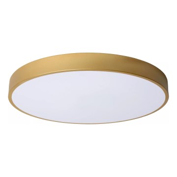 Lucide 79185/50/02 - LED Stmívatelné stropní svítidlo UNAR LED/36W/230V pr. 49,5 cm zlatá