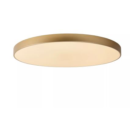 Lucide 79185/80/02 - LED Stmívatelné stropní svítidlo UNAR LED/80W/230V pr. 80 cm zlatá