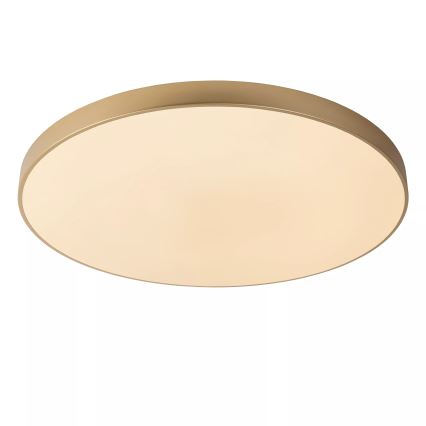 Lucide 79185/80/02 - LED Stmívatelné stropní svítidlo UNAR LED/80W/230V pr. 80 cm zlatá