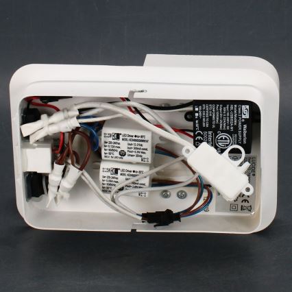 Lucide 79200/08/31 - LED Nástěnné svítidlo BOXER LED/5W/230V + LED/5W USB bílá