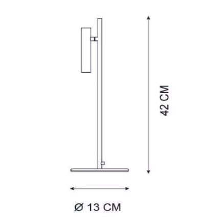 Lucide 79581/05/30 - LED Stmívatelná stolní lampa PHILON LED/4,5W/230V