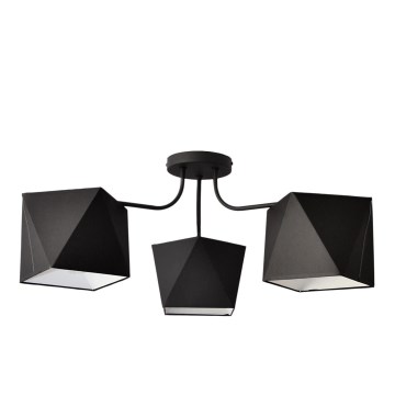 Lustr ADAMANT 3xE27/15W/230V černá