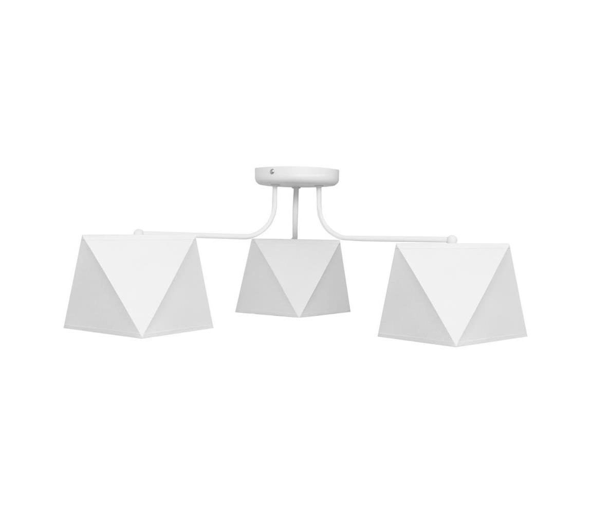Helam Lustr ADAMANT 3xE27/60W/230V bílá HE0479