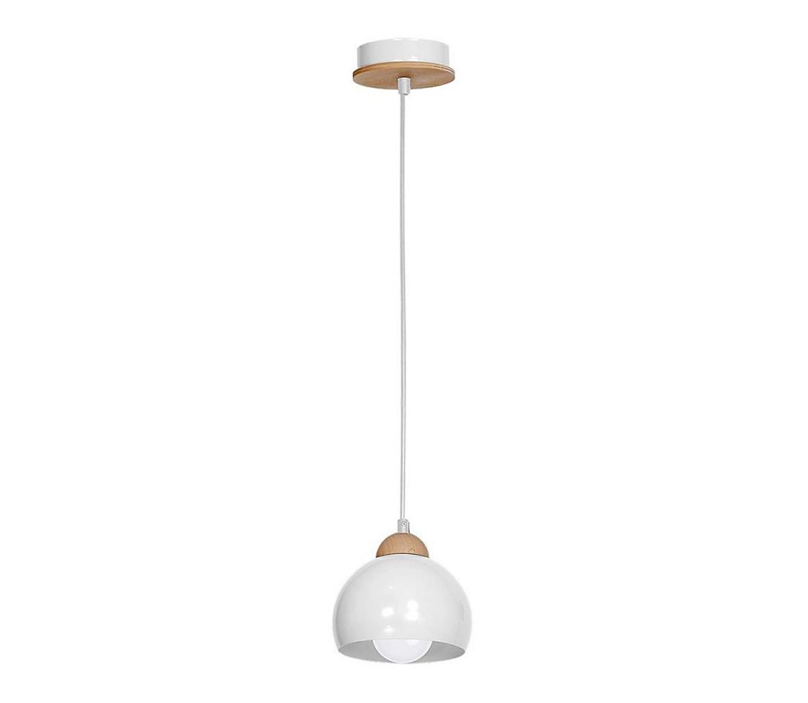 Milagro Lustr DAMA 1xE27/60W/230V bílá DE0644