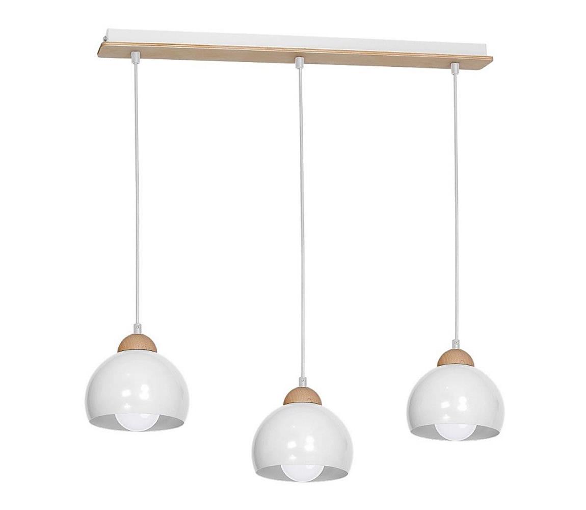 Milagro Lustr DAMA 3xE27/60W/230V bílá DE0645