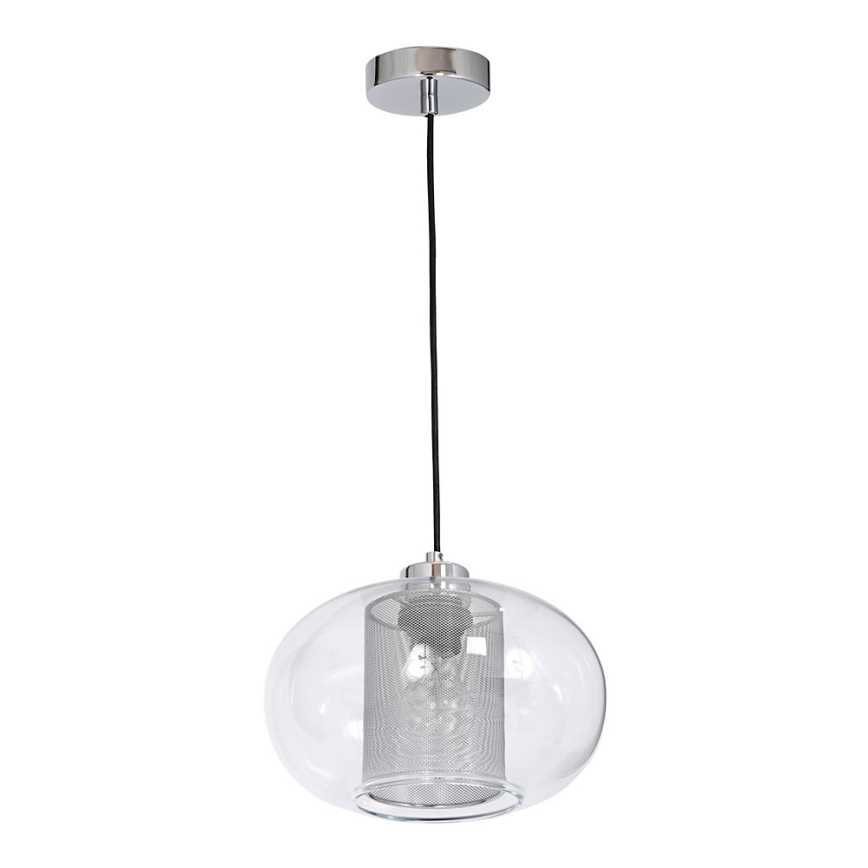 Lustr DORI 1xE27/60W/230V lesklý chrom