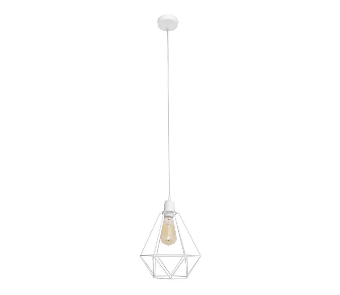 Helam Lustr KARO 1xE27/60W/230V bílá HE0410