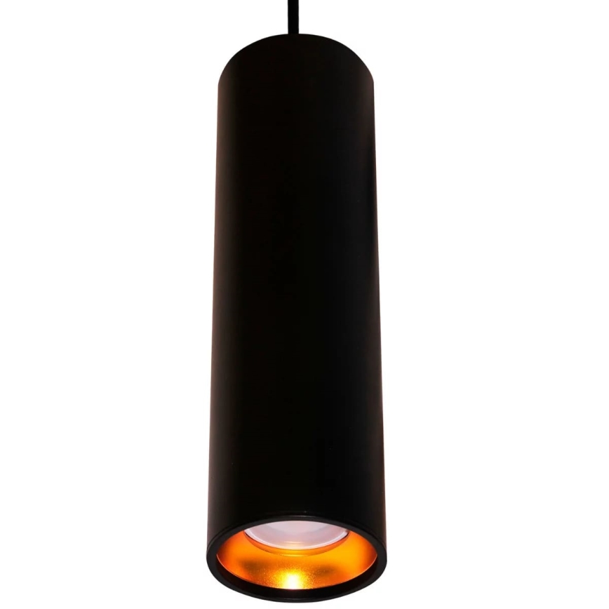 Lustr LATI 1xGU10/8W/230V černá