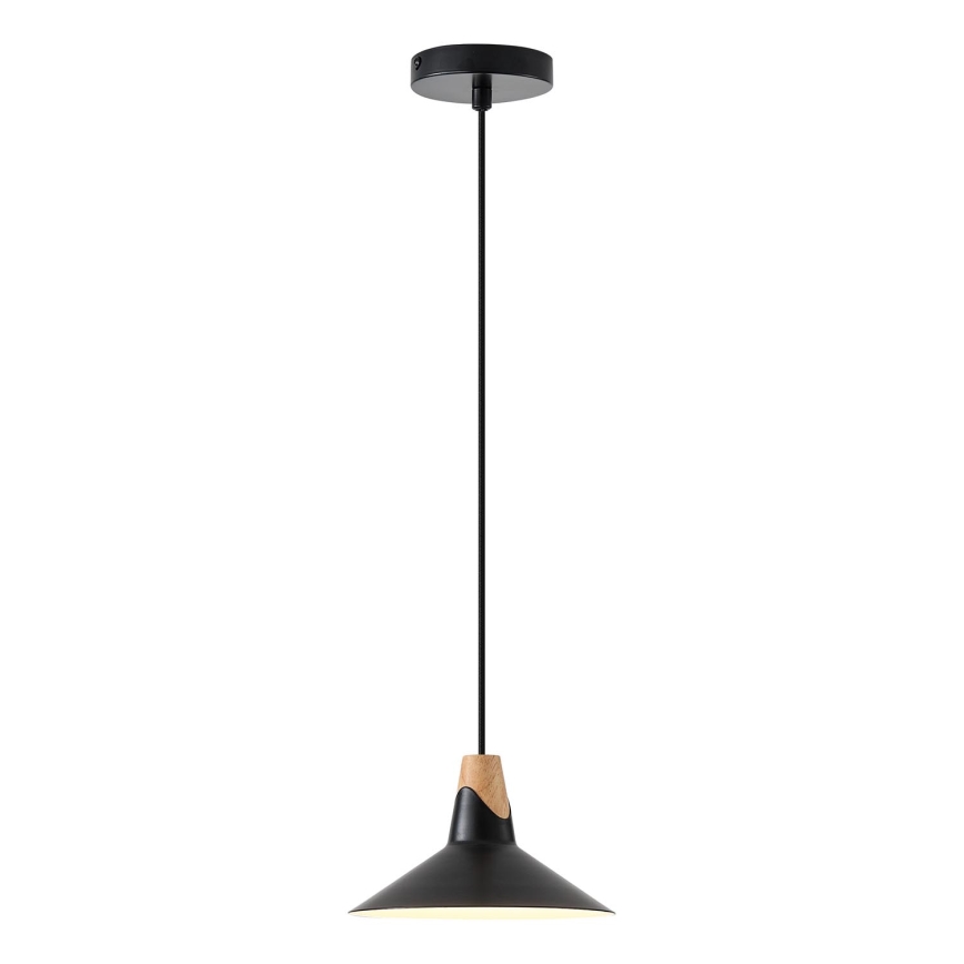 Lustr na lanku 1xE27/15W/230V černá