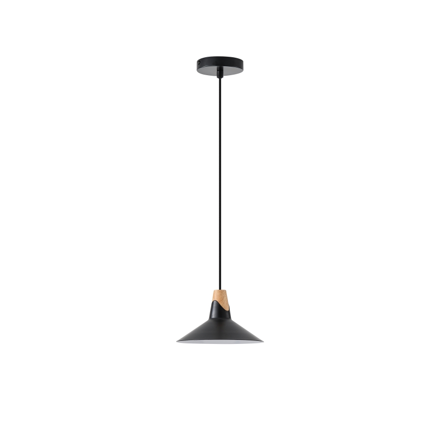 Lustr na lanku 1xE27/15W/230V černá