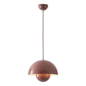 Lustr na lanku 1xE27/15W/230V červená