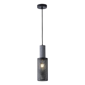 Lustr na lanku 1xE27/40W/230V černá