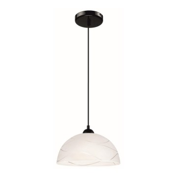 Lustr na lanku 1xE27/60W/230V bílá