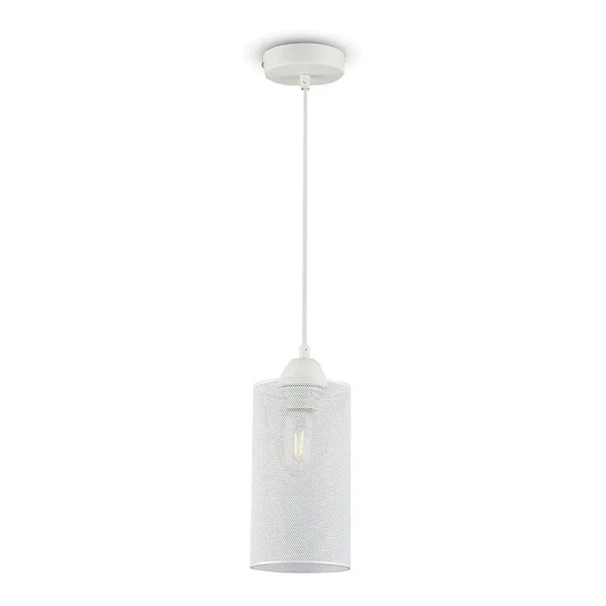 Lustr na lanku 1xE27/60W/230V bílá