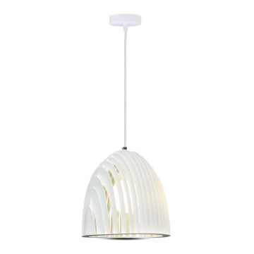 Lustr na lanku 1xE27/60W/230V bílá