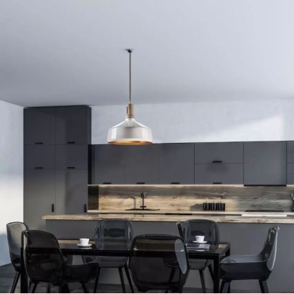 Lustr na lanku 1xE27/60W/230V