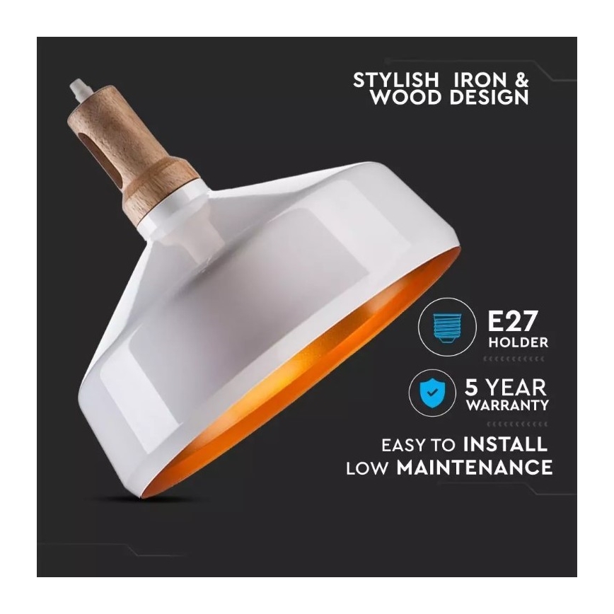 Lustr na lanku 1xE27/60W/230V