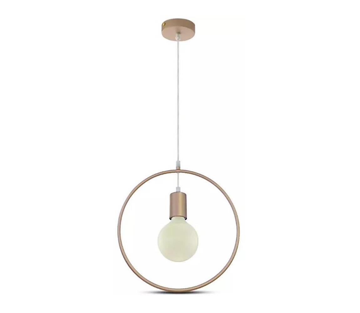 V-Tac Lustr na lanku 1xE27/60W/230V kruh VT0622