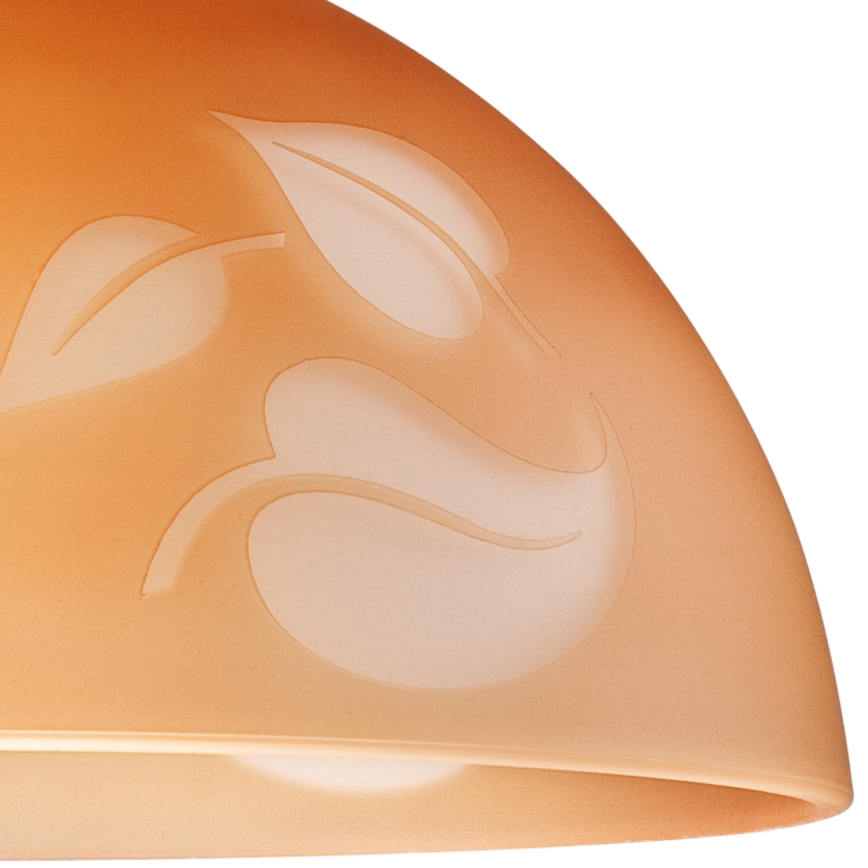 Lustr na lanku 1xE27/60W/230V listy