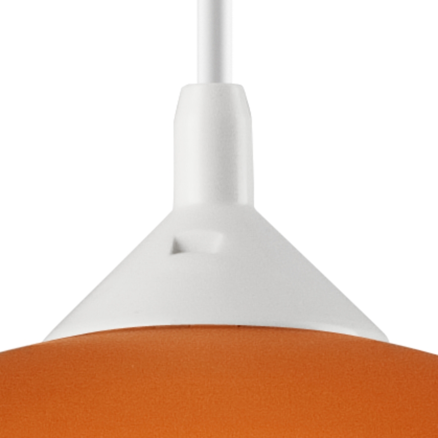 Lustr na lanku 1xE27/60W/230V listy