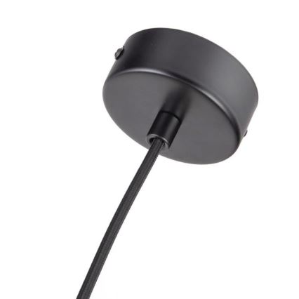 Lustr na lanku 1xGU10/10W/230V pr. 11 cm masiv/jasan