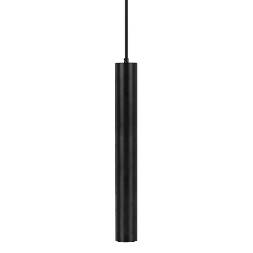 Lustr na lanku 1xGU10/35W/230V 50 cm černá