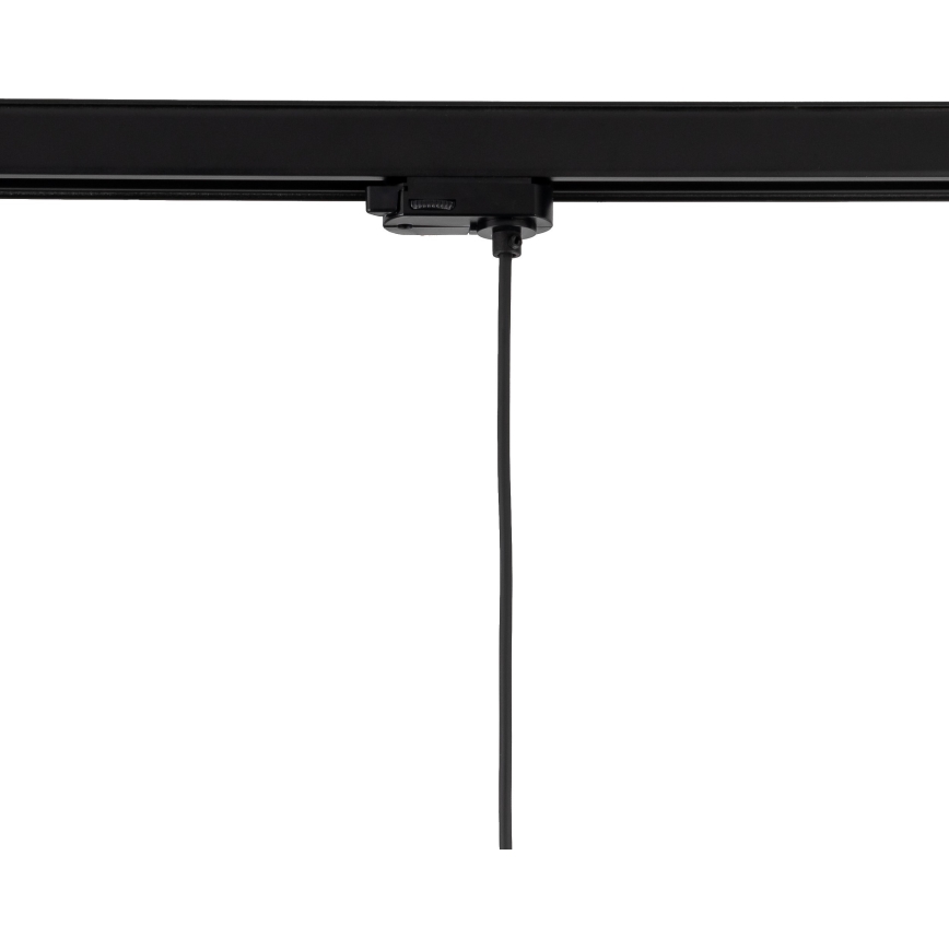 Lustr na lanku do 3-fázového lištového systému TRACER 1xE27/15W/230V pr. 20 cm černá