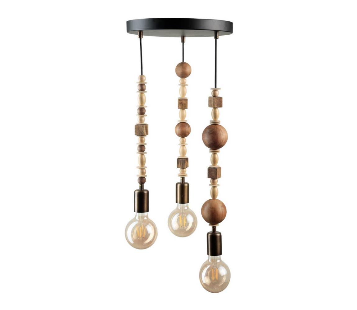 Asir Lustr na lanku 3xE27/60W/230V AS0224