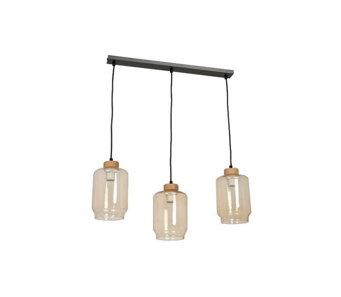 Luminex Lustr na lanku 3xE27/60W/230V LU0139