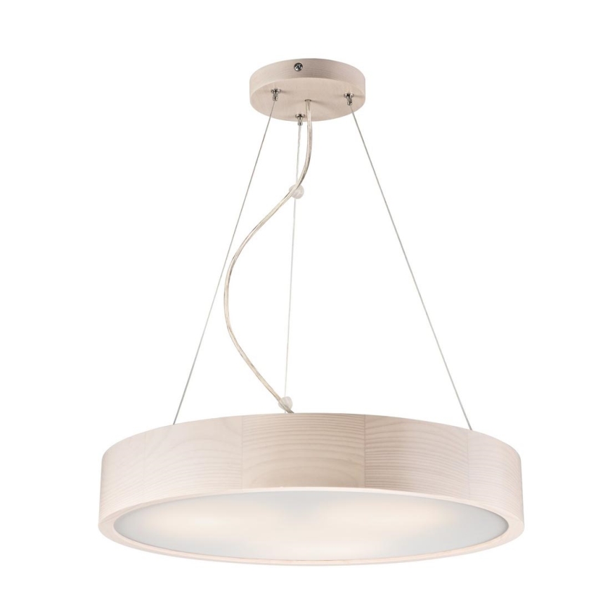 Lustr na lanku 3xE27/60W/230V pr. 47 cm borovice