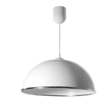 Lustr na lanku AKRYL KS 1xE27/60W bílá lesk Lustr na lanku AKRYL KS 1xE27/60W bílá lesk