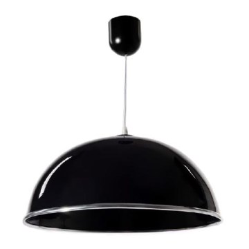 Lustr na lanku AKRYL KS 1xE27/60W černá lesk Lustr na lanku AKRYL KS 1xE27/60W černá lesk