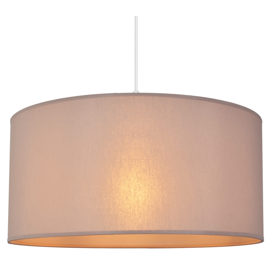 Lustr na lanku ALBA 1xE27/15W/230V pr. 40 cm béžová