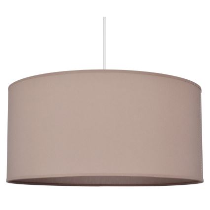 Lustr na lanku ALBA 1xE27/15W/230V pr. 40 cm béžová
