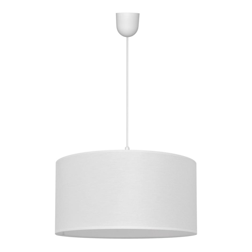 Lustr na lanku ALBA 1xE27/15W/230V pr. 40 cm bílá