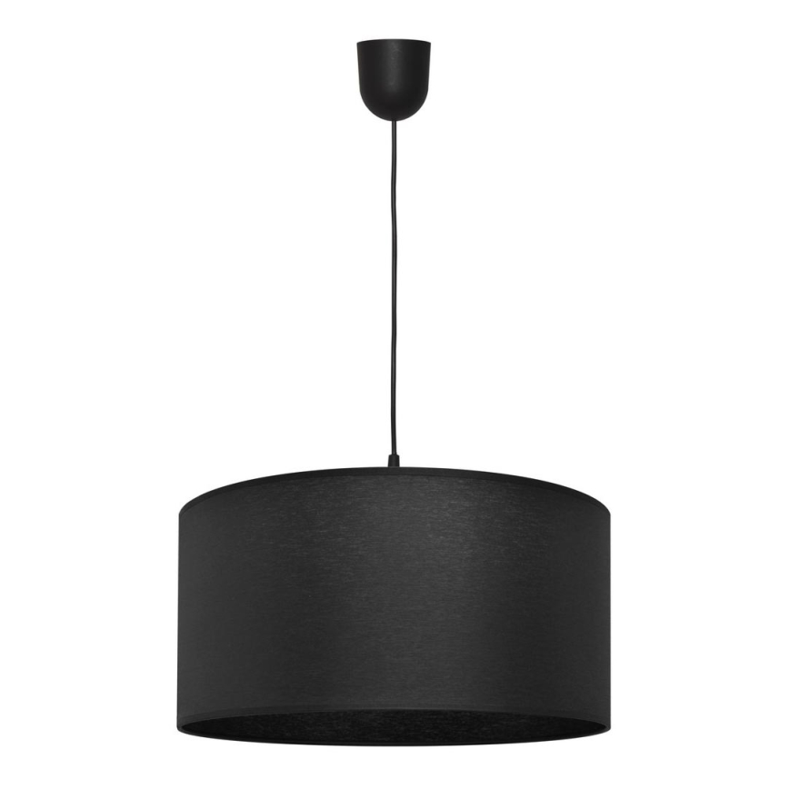Lustr na lanku ALBA 1xE27/15W/230V pr. 40 cm černá