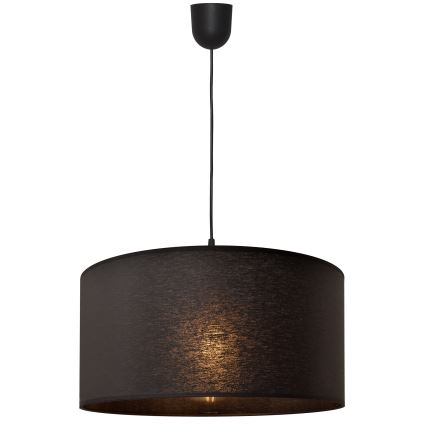 Lustr na lanku ALBA 1xE27/15W/230V pr. 40 cm černá