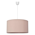 Lustr na lanku ALBA 1xE27/15W/230V pr. 45 cm béžová