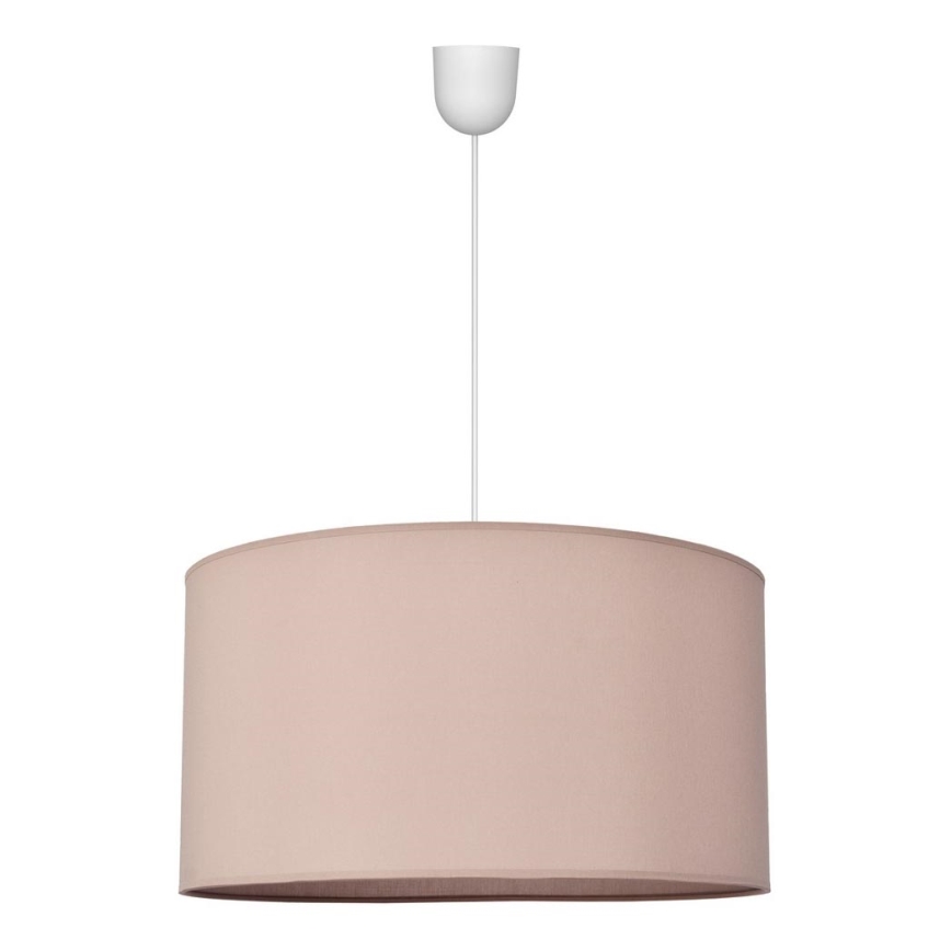 Lustr na lanku ALBA 1xE27/15W/230V pr. 45 cm béžová