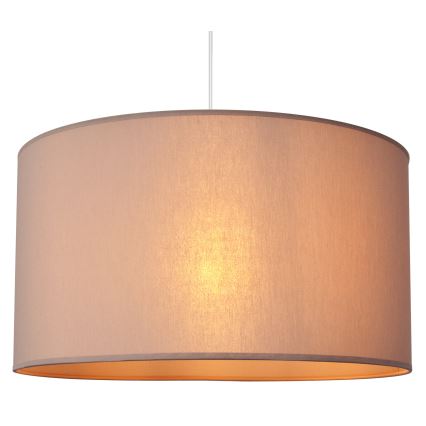 Lustr na lanku ALBA 1xE27/15W/230V pr. 45 cm béžová