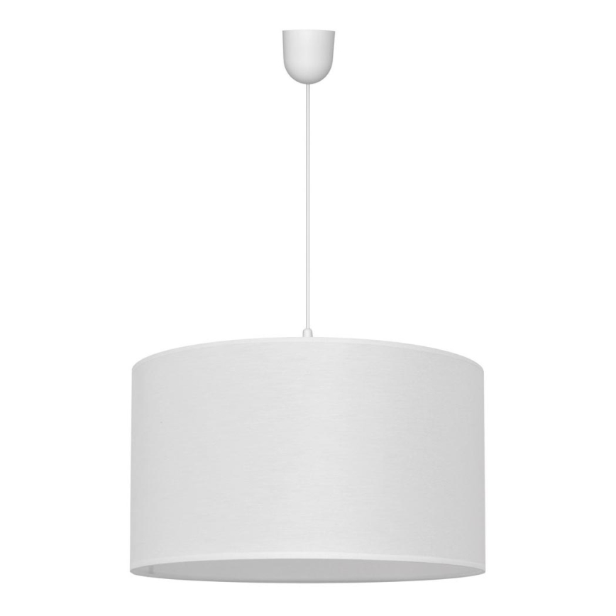 Lustr na lanku ALBA 1xE27/15W/230V pr. 45 cm bílá