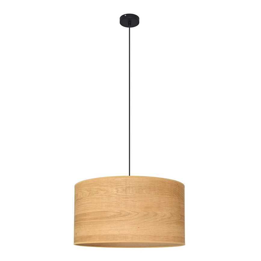 Lustr na lanku ALBA 1xE27/15W/230V pr. 45 cm hnědá/černá