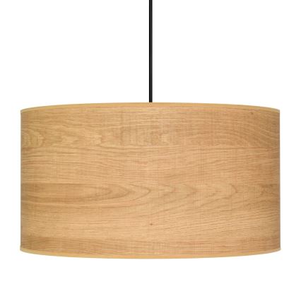 Lustr na lanku ALBA 1xE27/15W/230V pr. 45 cm hnědá/černá