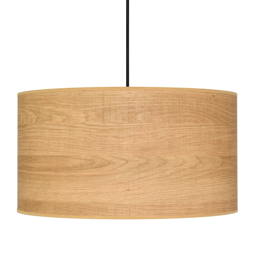 Lustr na lanku ALBA 1xE27/15W/230V pr. 45 cm hnědá/černá