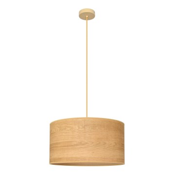 Lustr na lanku ALBA 1xE27/15W/230V pr. 45 cm hnědá