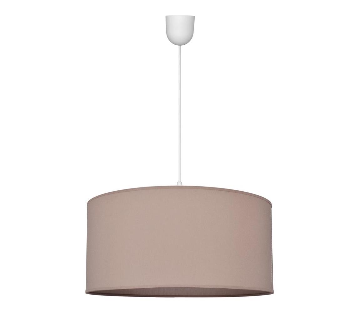 Helam Lustr na lanku ALBA 1xE27/60W/230V pr. 40 cm béžová HE1139