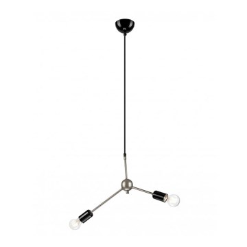 Lustr na lanku ALESSIA 2xE27/60W/230V