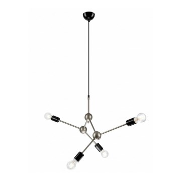 Lustr na lanku ALESSIA 4xE27/60W/230V