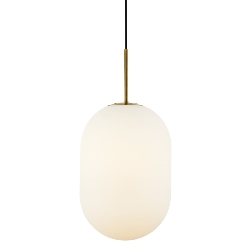 Lustr na lanku ALIAS 1xE14/40W/230V pr. 24 cm zlatá